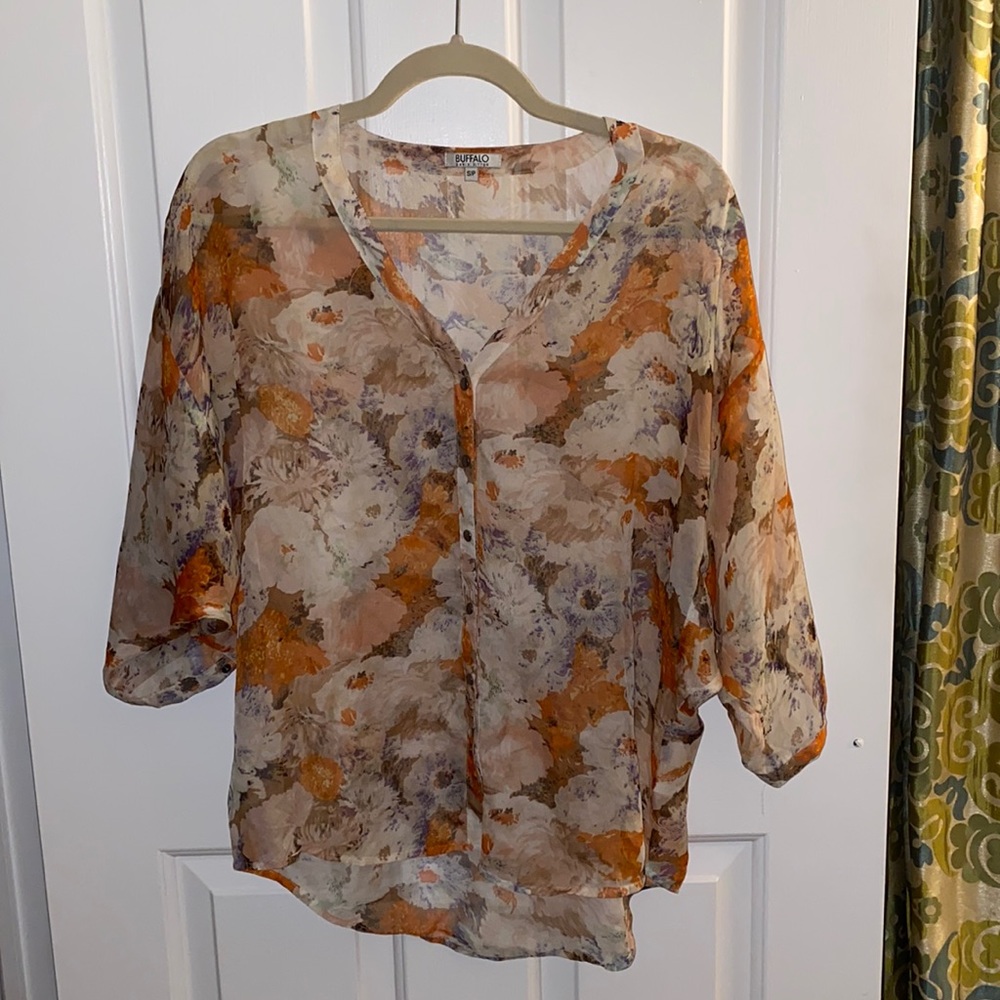 Buffalo By David Bitton Button Down Blouse. Size … - image 1